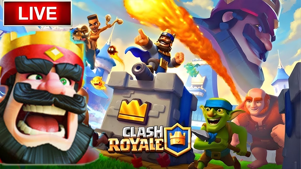 Clash Royale Live Go To Top 1 🔴 Day 69