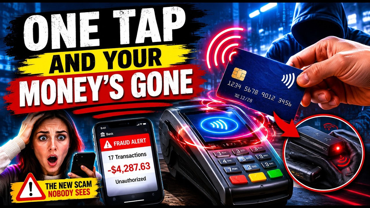 The New Tap-to-Pay Scam Nobody Sees Coming &mdash; Your Money Can Vanish in Seconds
