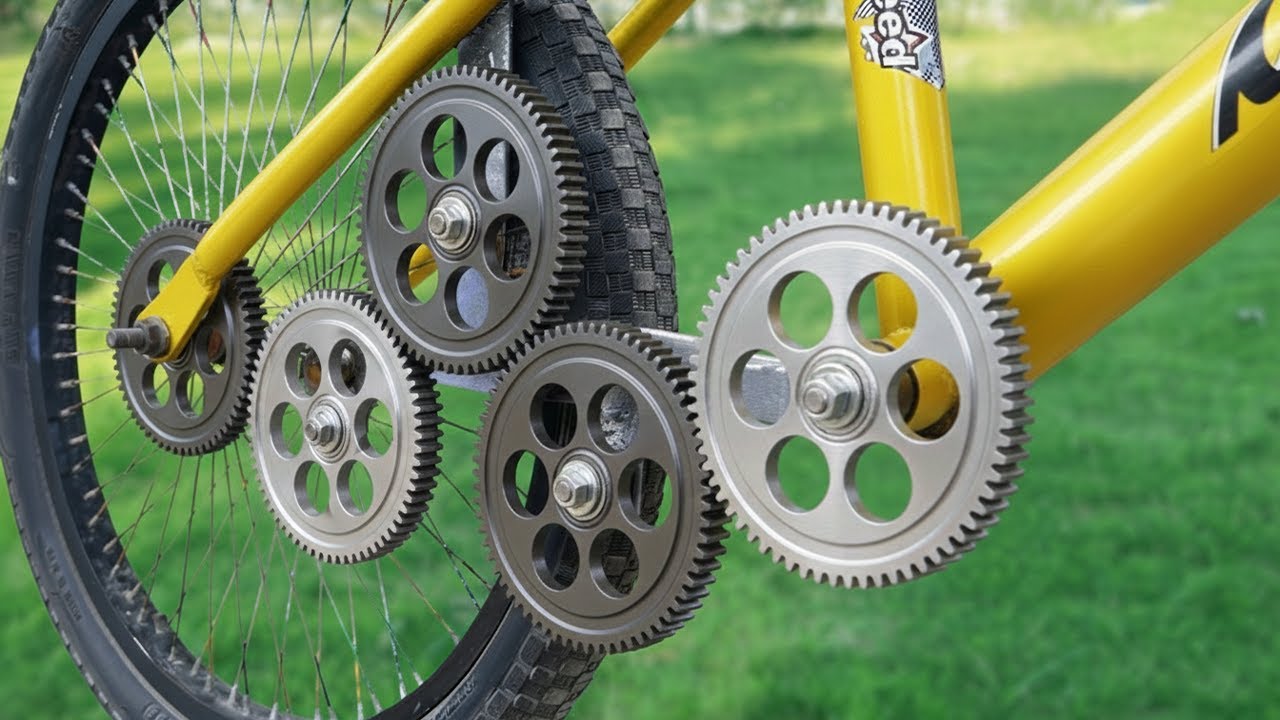 Niesamowite wynalazki rowerowe, o kt&oacute;rych nie wiesz! Pomysł na rower bez łańcucha DIY