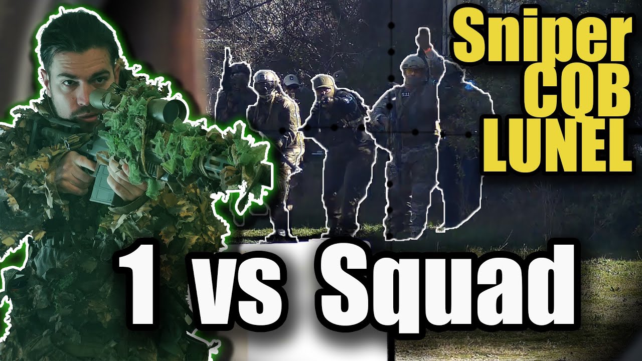 EPIC Sniper VS Squad / Airsoft Lunel Team