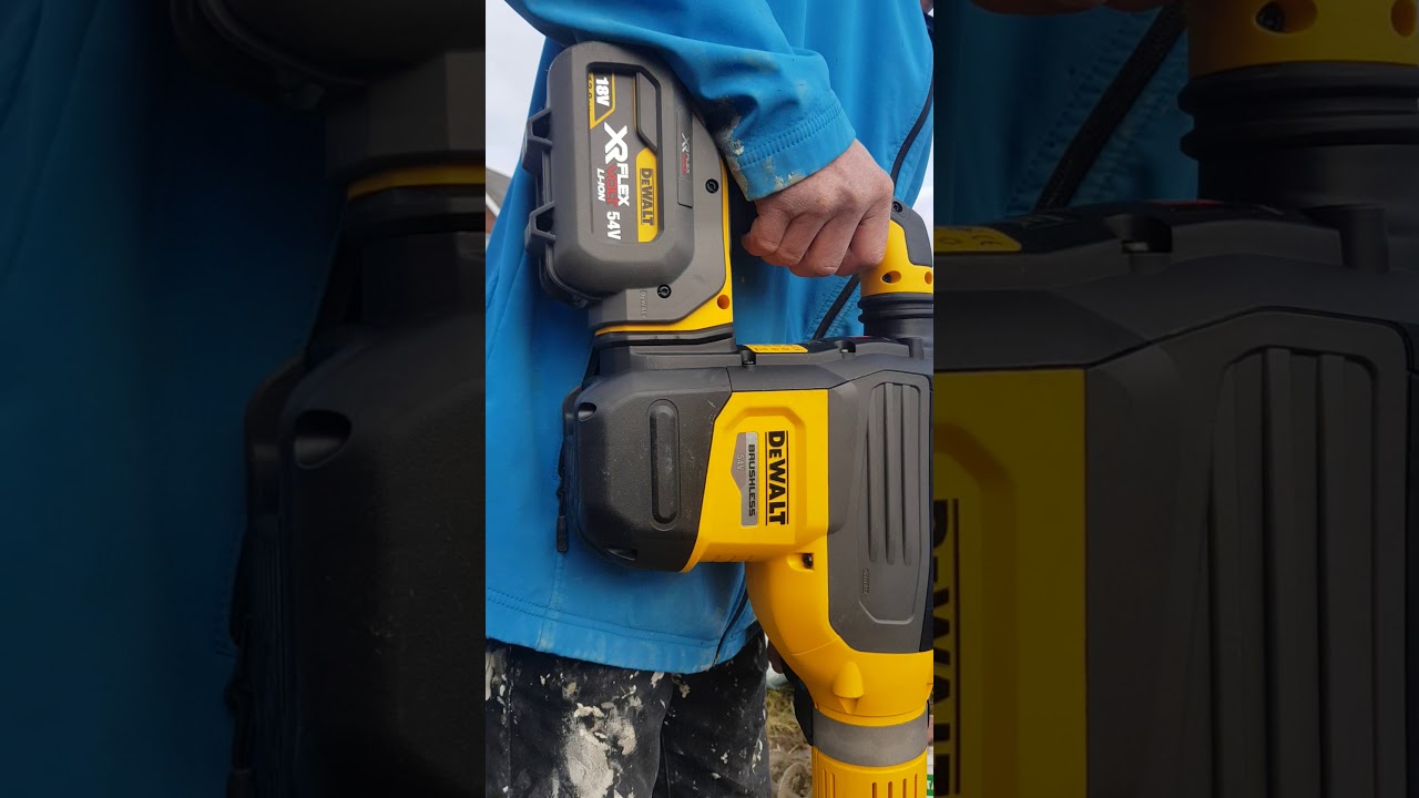 Dewalt DCH773 мощь на батарейке ...