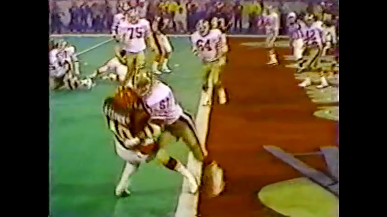 Super Bowl XVI - The 49ers Goal Line Stand - The STOP