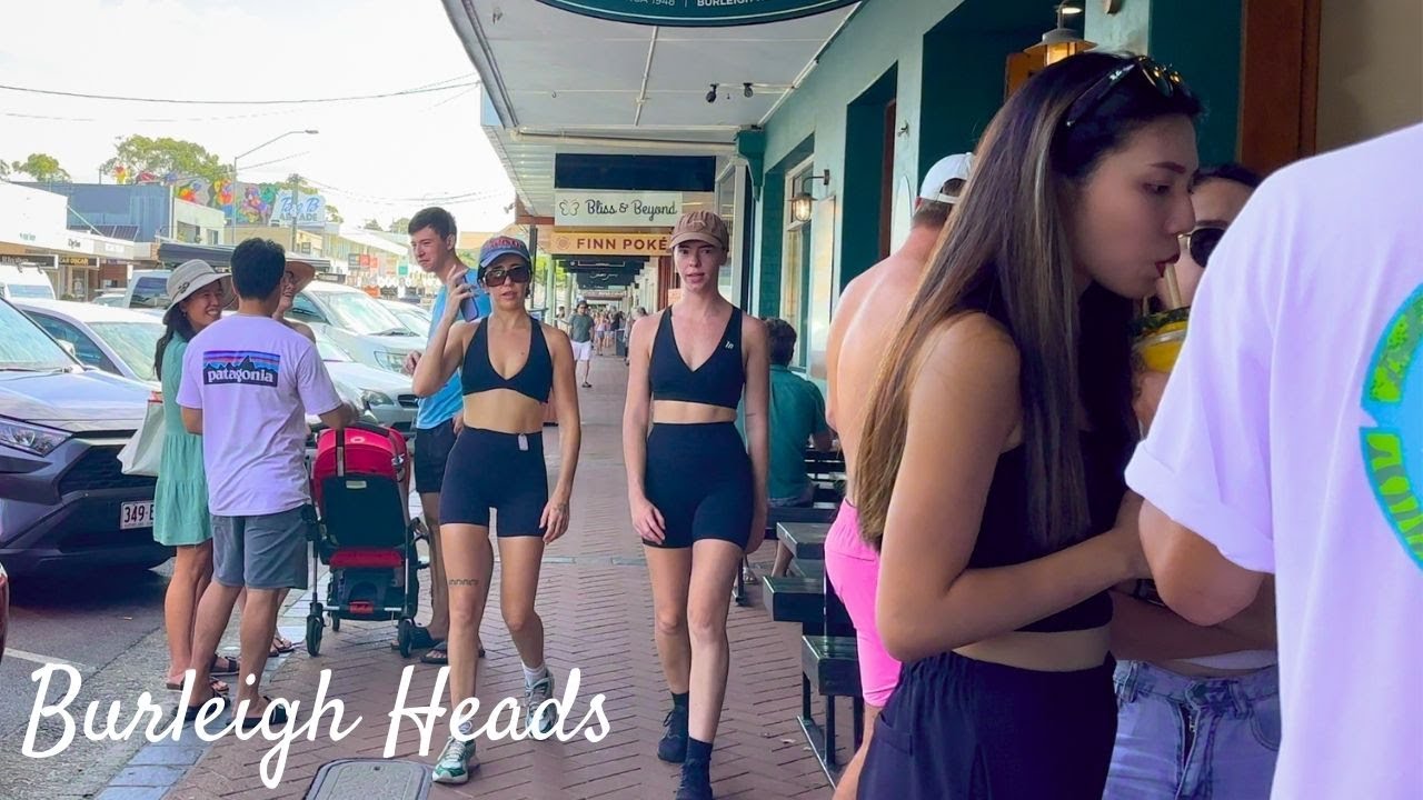 4K - BURLEIGH HEADS - GOLD COAST - AUSTRALIA - Asmr Virtual Tour in 60 fps