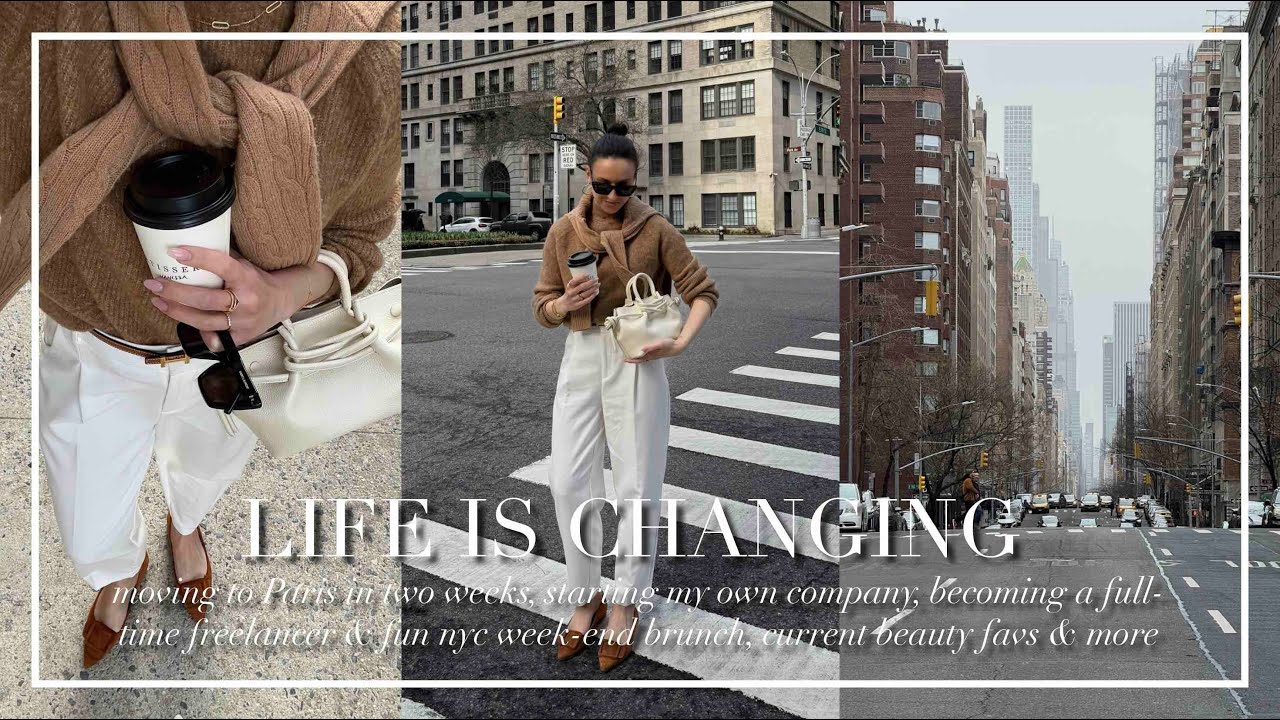 MOVING TO PARIS IN APRIL, STARTING MY OWN COMPANY & BECOMING A FULL-TIME FREELANCER | Léana Esch