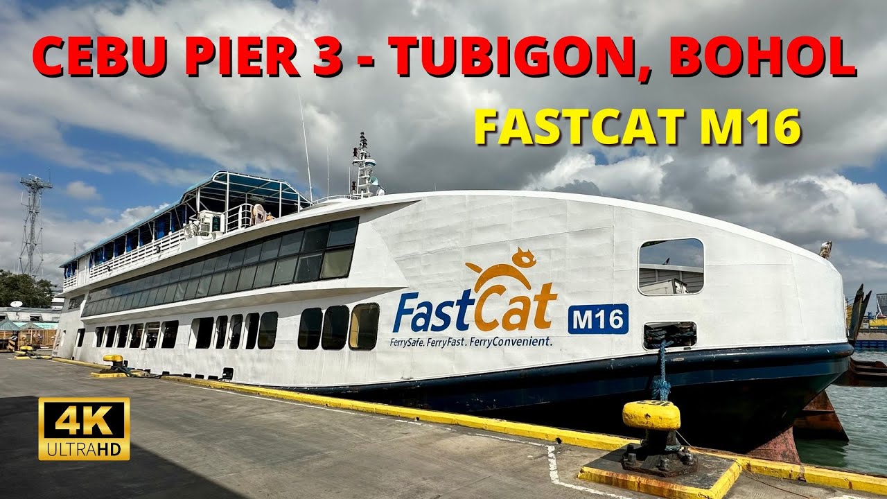 Fast Cat M16 | Cebu City to Tubigon, Bohol Barko Vlog | @OfficialFASTCATPH