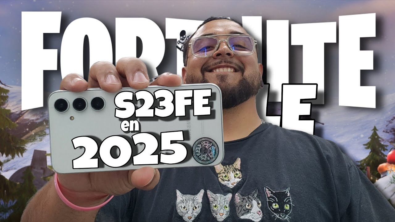 Jugando Fortnite Mobile en Samsung S23 FE en 2025(Exynos 2200) | Vale la pena?