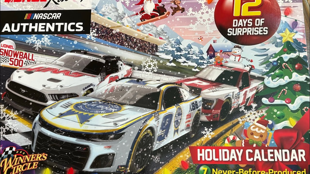 NASCAR 12 Days of Surprises Lionel Racing Diecast Unboxing #nascar #nascardiecast