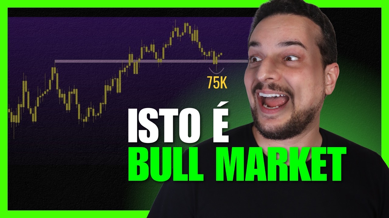 🚨 BITCOIN VENCEU UMA BATALHA QUE PODE LEV&Aacute;-LO AOS 200K