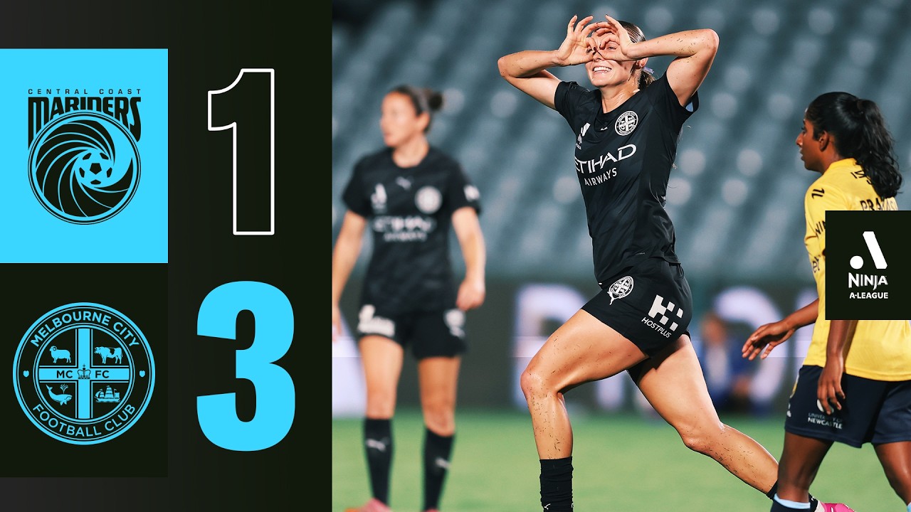ALW Highlights: Central Coast 1-3 City | We secure BIG three points on the road! 👏