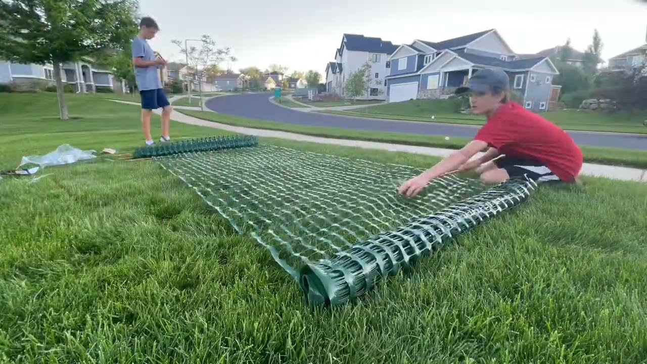 Making a Fence for the WiffleBall Field
