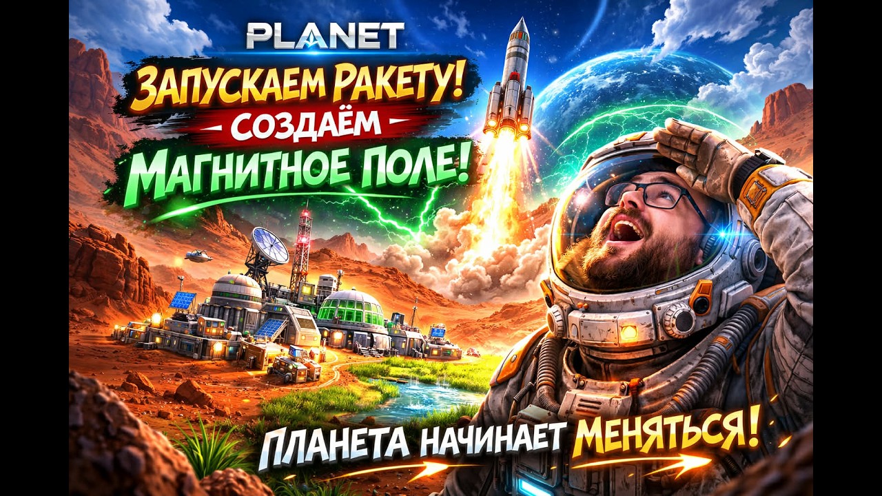 PLANET CRAFTER - ЗАПУСКАЕМ РАКЕТУ! Серия 6 | Level Борода