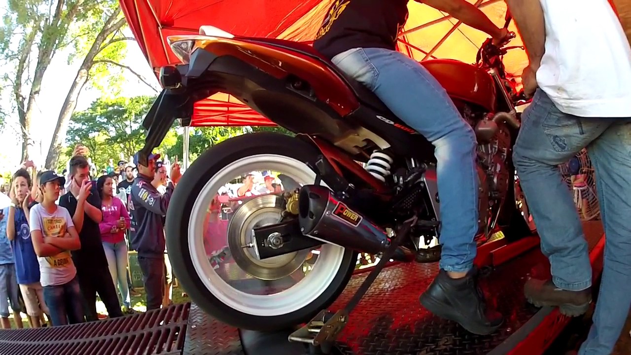 XJ6 - Passando Motos no Dina # Hornet Hayabusa SRAD MT-09 Tener&eacute; 600 Titan Preparada Mobilete