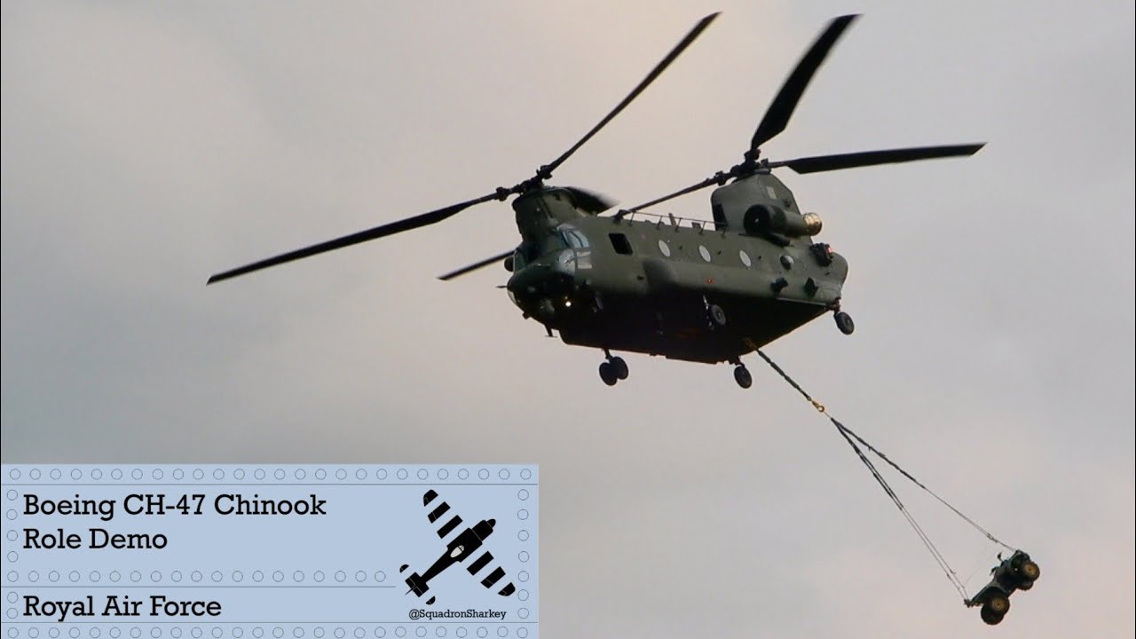 The GREATEST Chinook Role Demo to date! | 4K | RAF Cosford Air Show 2025