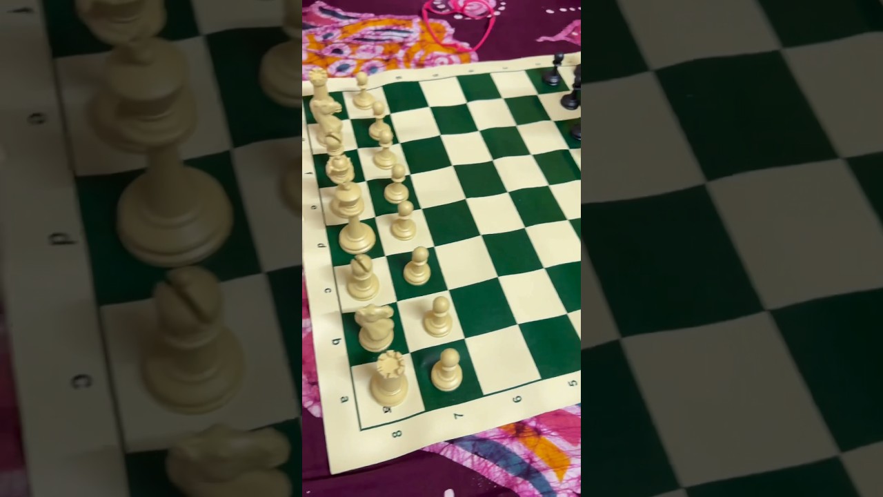 Bought the ChessBase India Premium Chess Set today! #arrangechess #shorts