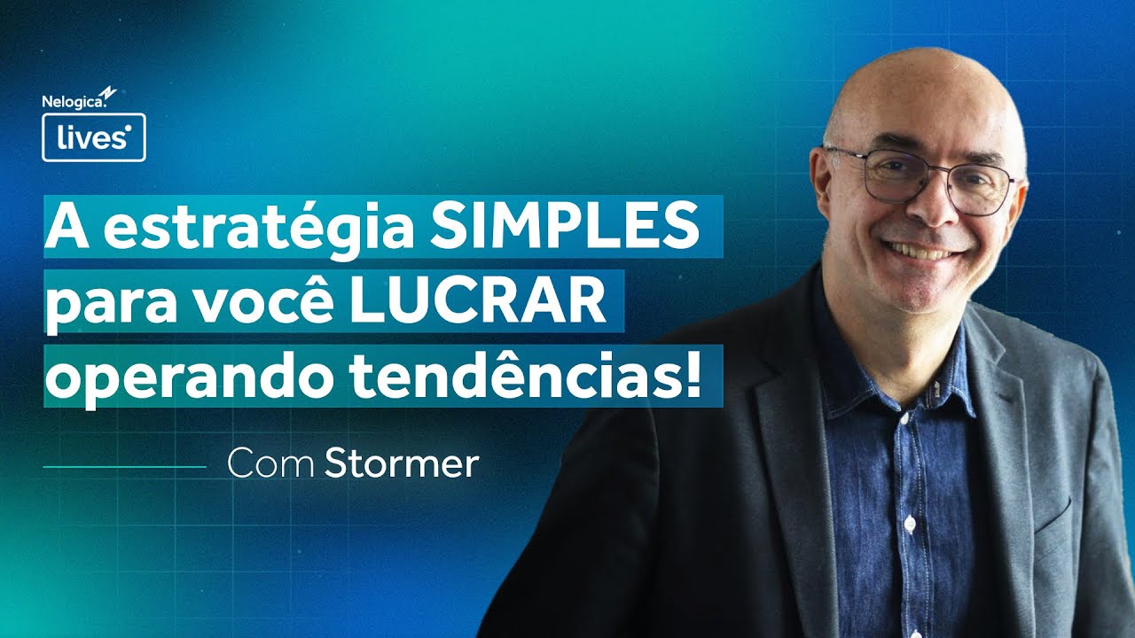 Stormer ensina um SETUP poderoso para operar tendência no mercado B3 e Cripto | Cortes Nelogica Live