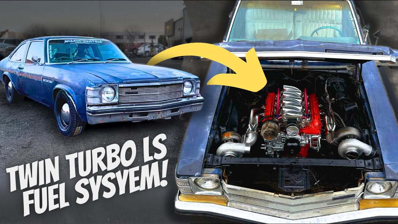 I Built A TWIN TURBO LS Budget Fuel System On $200 Junkyard Sleeper!!