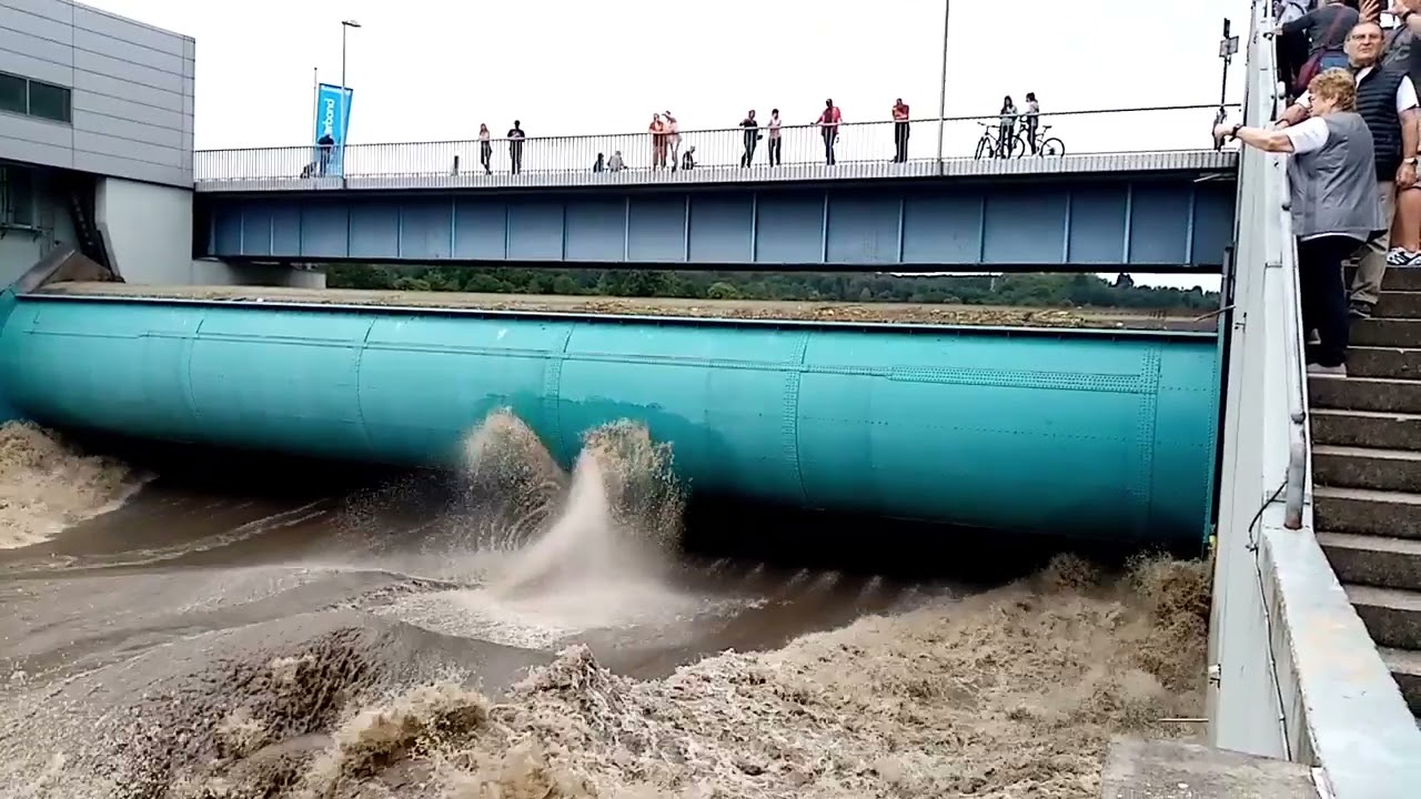 Überschwemmung Baldeneysee, Ruhr 15.07.2021