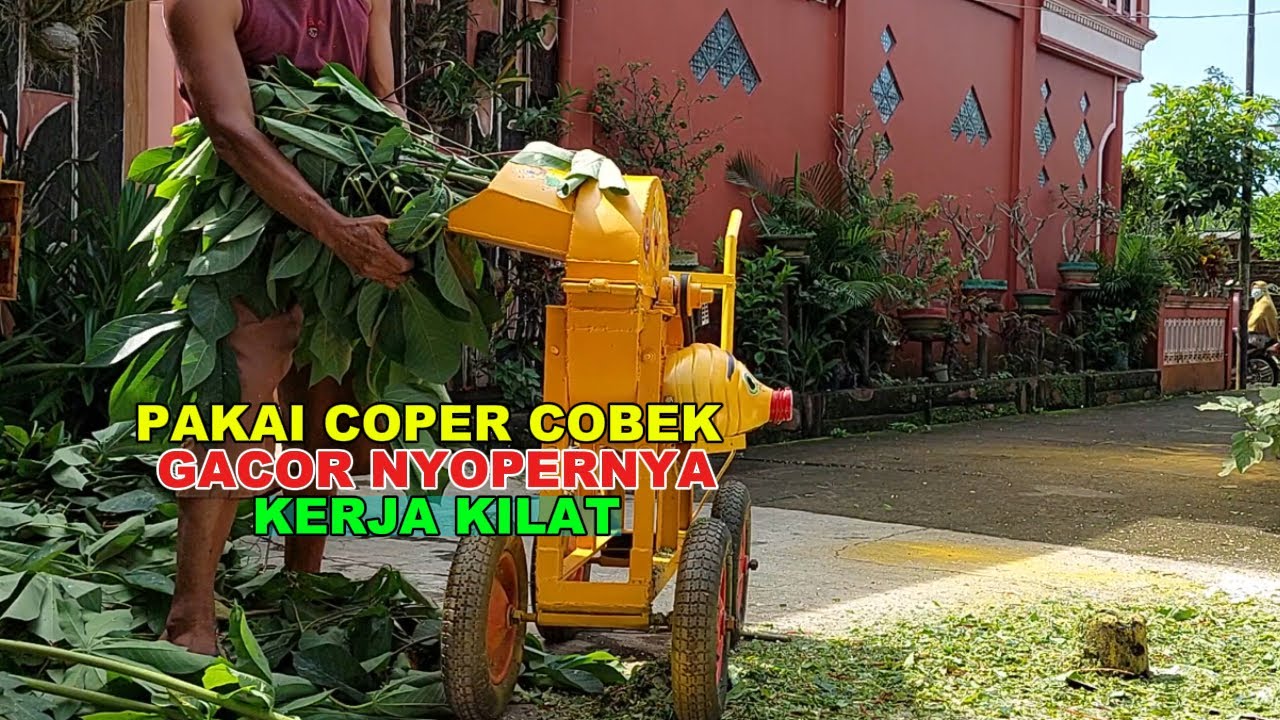 PAKAI CHOPPER COBEK NYOPER CEPAT KERJA KILAT