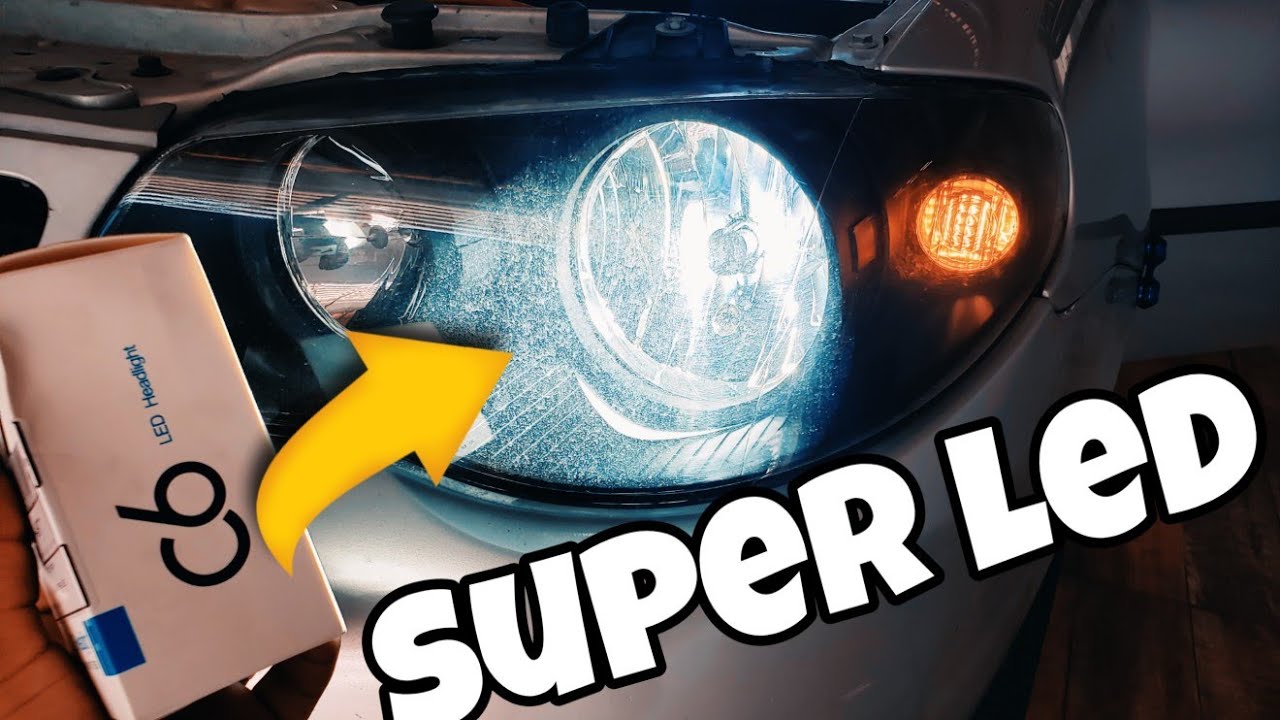 Instala&ccedil;&atilde;o da l&acirc;mpada super Led no palio g3/ palio g3 rebaixado