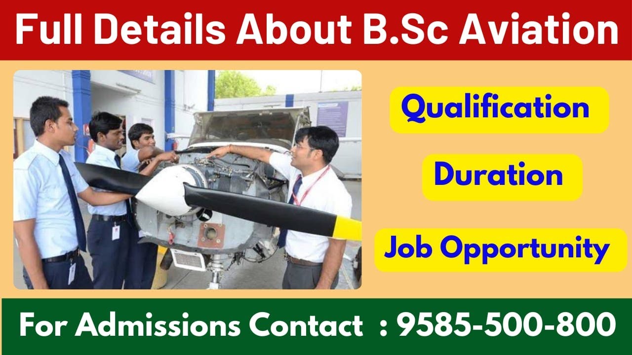 Full Details about B.Sc Aviation  | Boston Aviation College | 100% Job Placement Guarantee