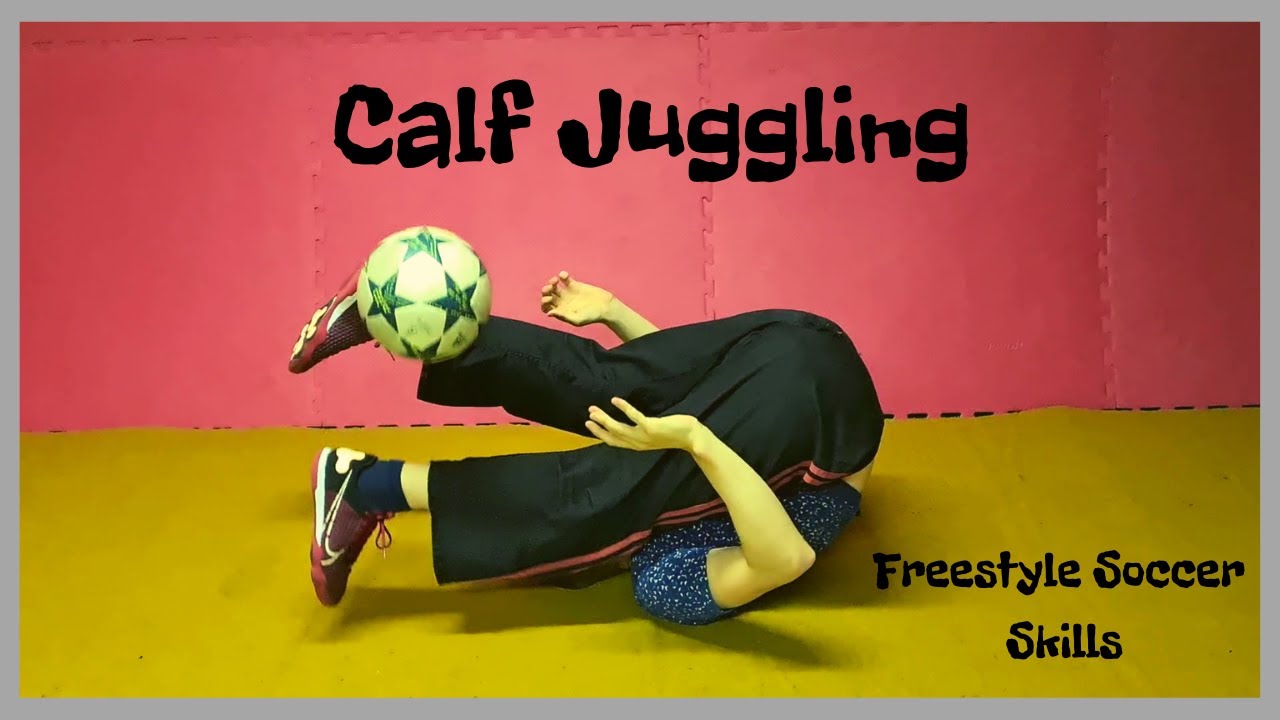 Freestyle Football Tricks|Freestyle Soccer Skills|Calf Juggling|by Infinite Tutorials
