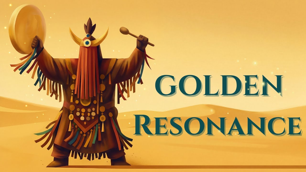 Golden Steppe Ritual ☀️ Deep Meditative Drums & Ancestral Throat Singing