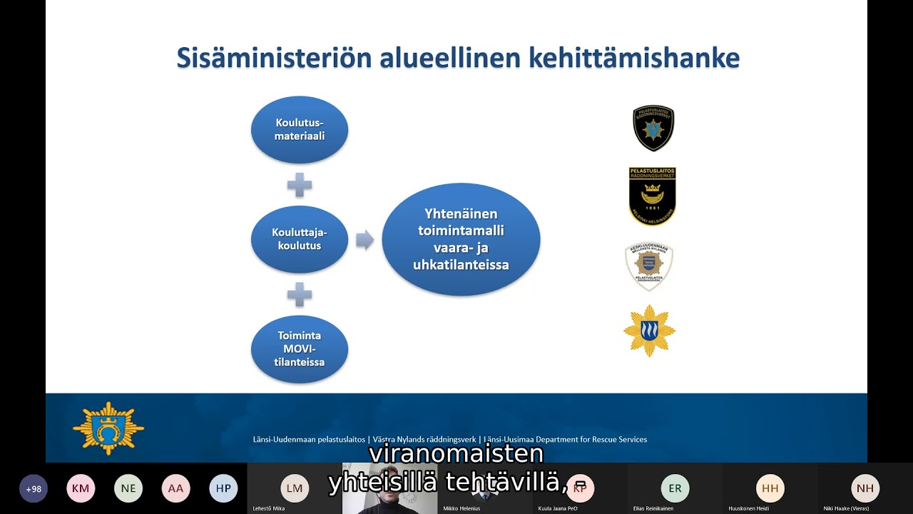 Pelastustoimen uudistushankkeet - Tuomas Puukko