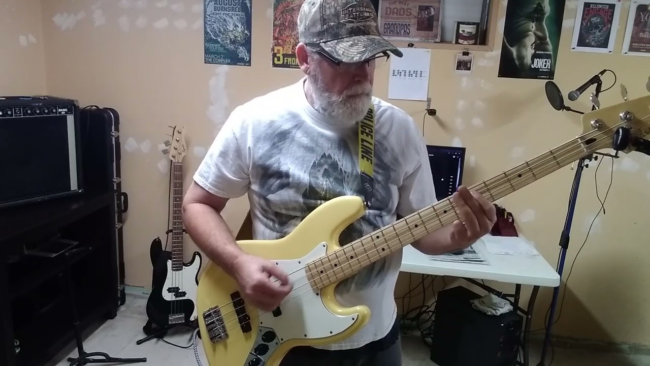 Lynyrd Skynyrd - On the Hunt  (bass cover) - 4 - DM