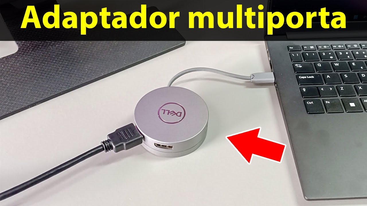 Dell DA305 6-in-1 USB-C Multiport Adapter – Adaptador USB-C com HDMI, DP, Ethernet, USB-C, USB-A