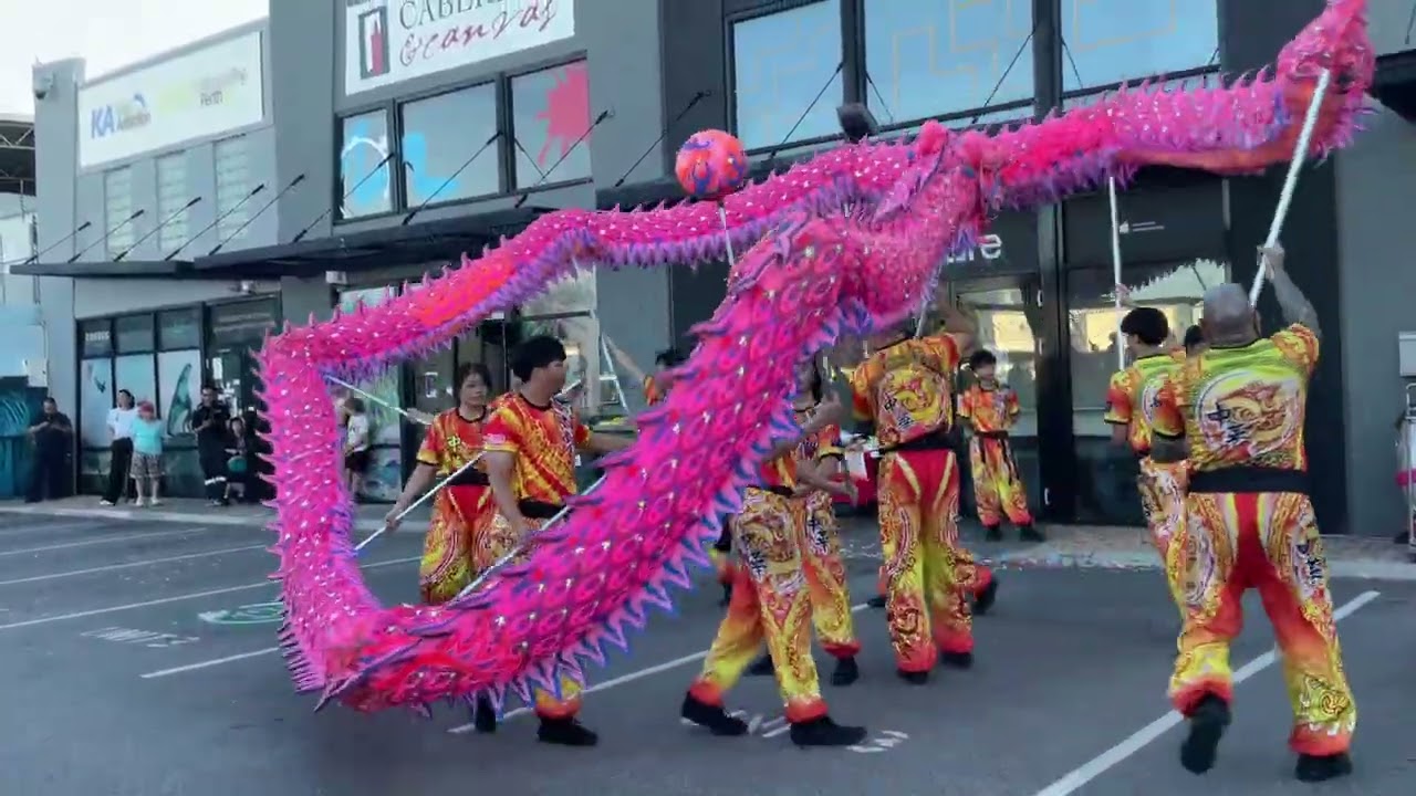 Dragon dance Chung Wah part 2