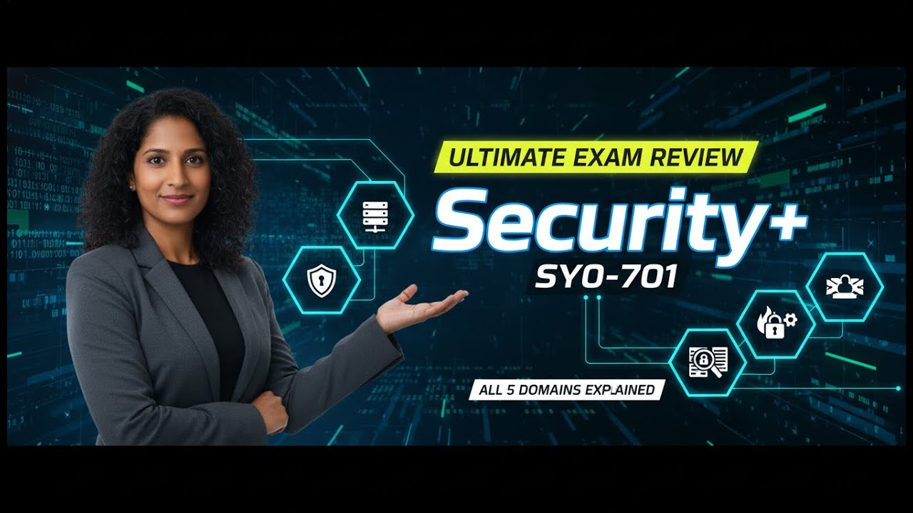Полная подготовка к экзамену CompTIA Security+ (SY0-701) | Объяснение всех 5 разделов