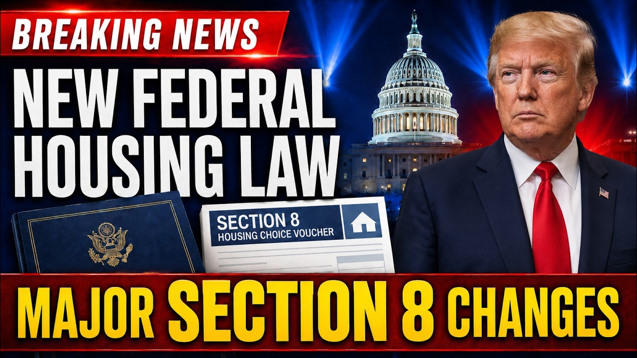 Breaking News - New Federal Housing Law: Major Section 8 Changes Explained
