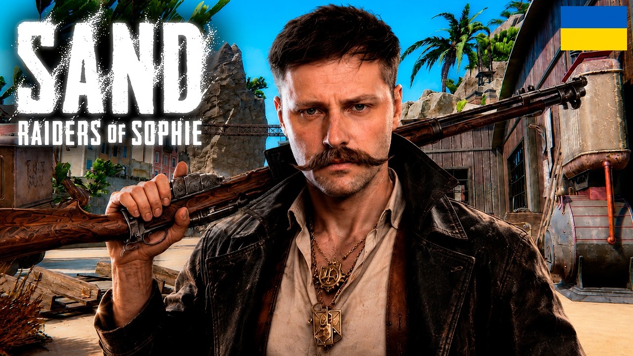 SAND: Raiders of Sophie l МАЛЕНЬКИЙ ТРАМПЛЕР - ВЕЛИКІ ПРИГОДИ💰☠️ #sand #українською