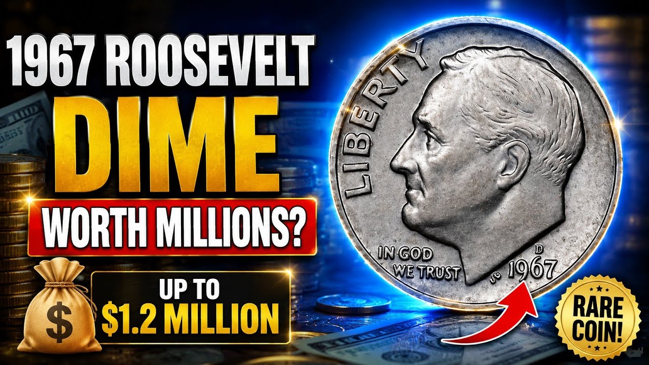 1967 Roosevelt Dime Worth Money  Rare Clad Dime, Mint Errors & Collector Value