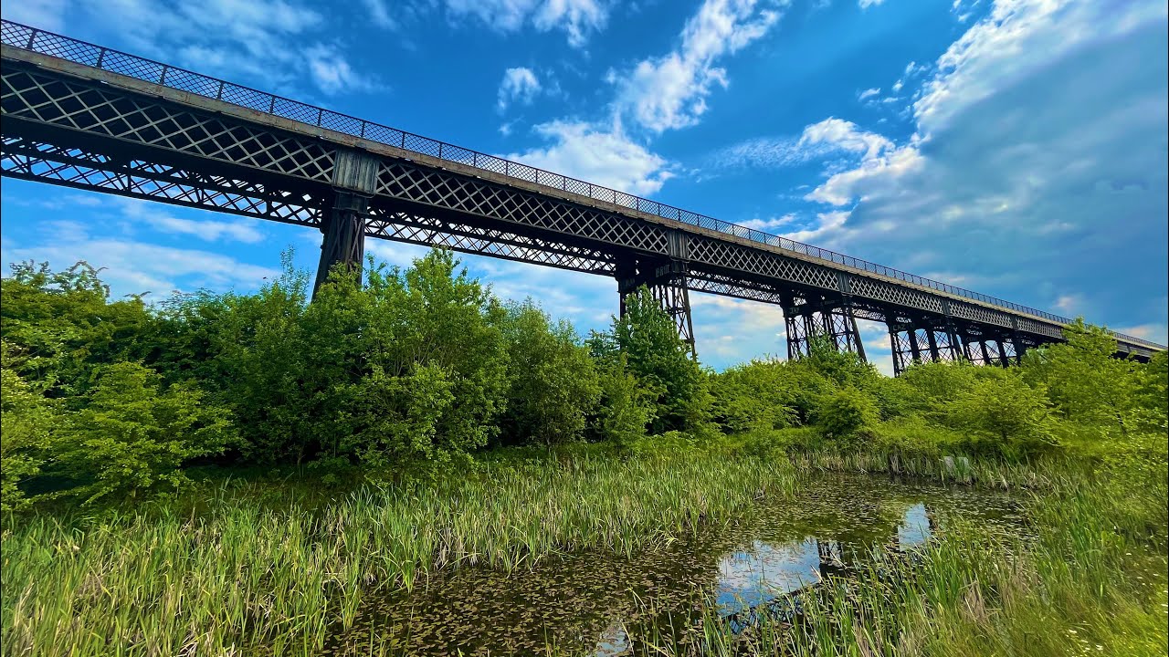Visiting Bennerley viaduct - Explore With Shano