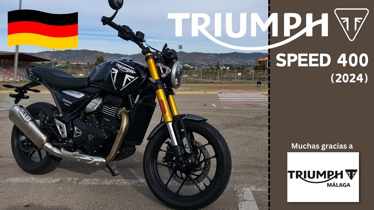 Triumph Speed 400 (2024) | Probefahrt, Walkaround, Soundcheck | VLOG 489