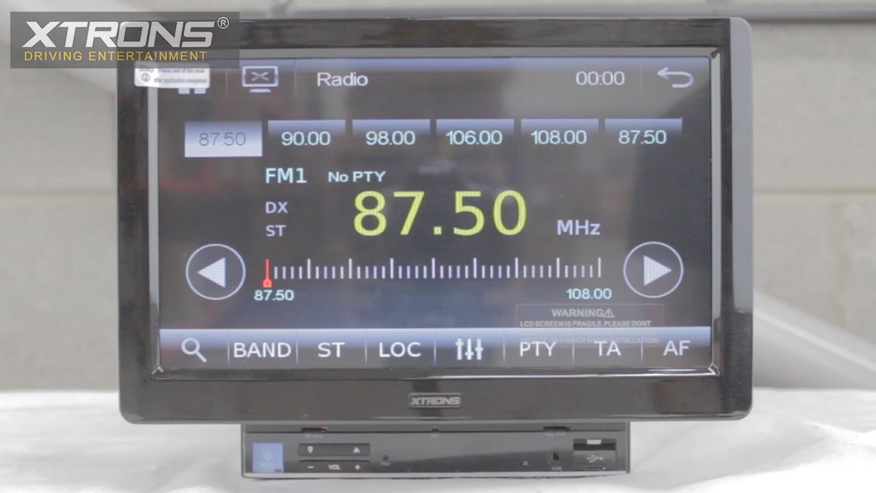 Xtrons TD101G | Xtrons Driving Entertainment System