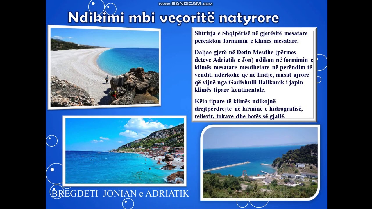Gjeografi 9 - Pozita gjeografike e Republikës së Shqipërisë dhe roli i saj