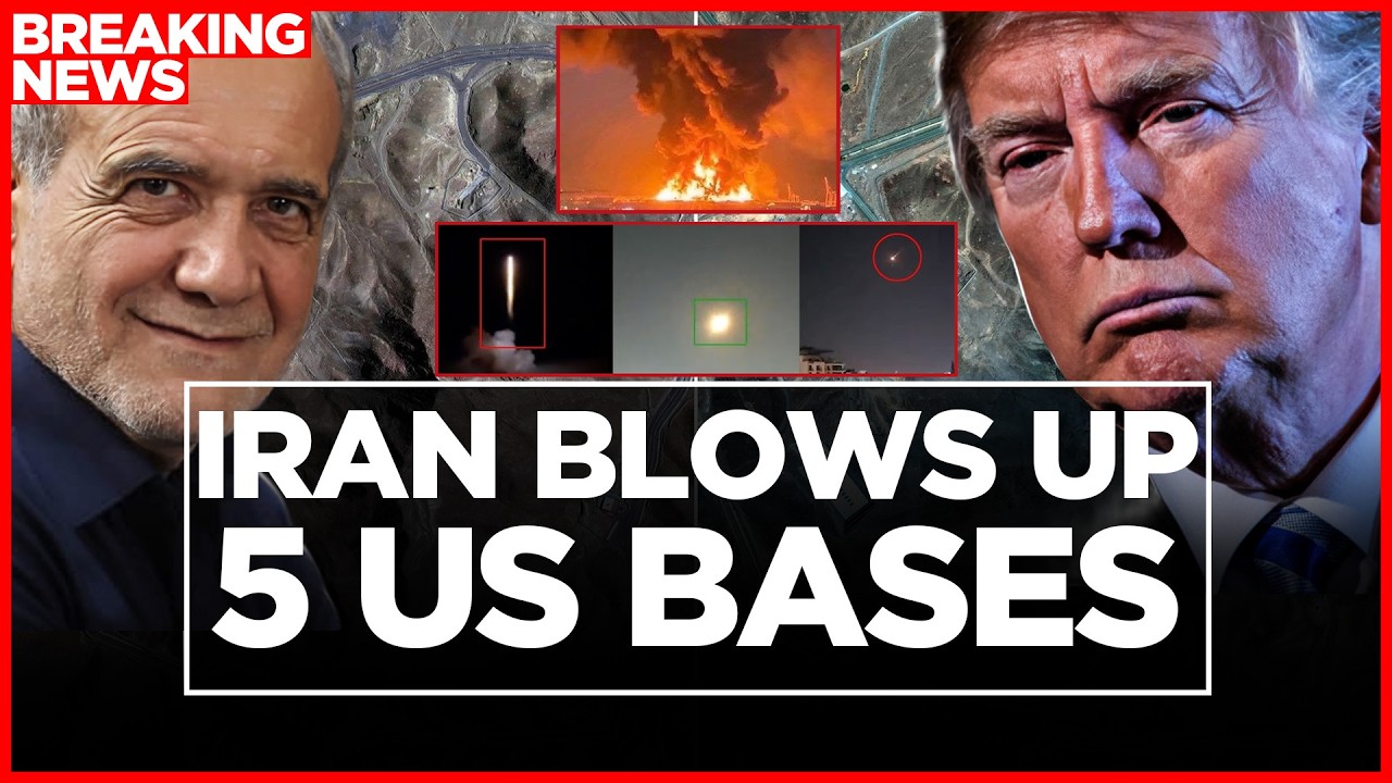 BREAKING: Iran Bombards 5 US Bases in Gulf on Eid, Warns of Retaliation Beyond Previous Strikes