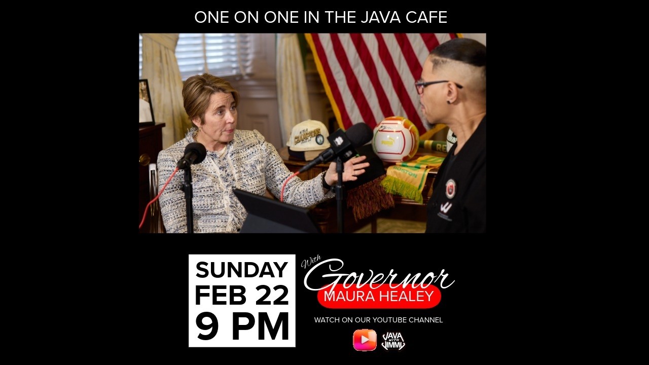 One On One in the Java Cafe with Governor Maura Healey.