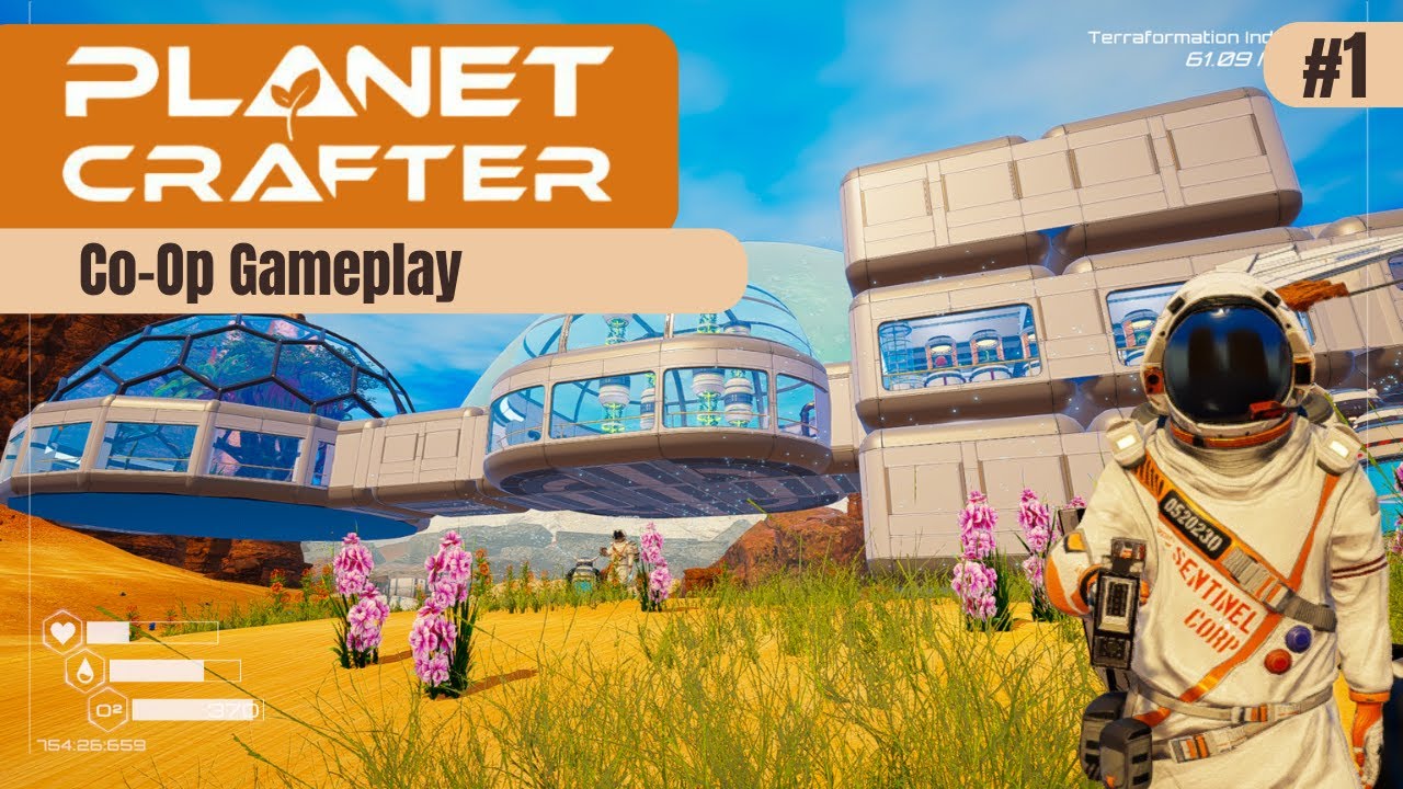 Planet Crafter Co-Op Gameplay #1