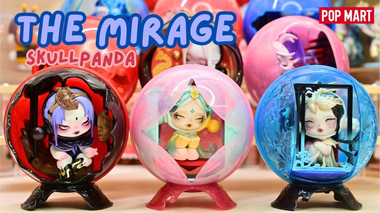 【POP MART】SKULLPANDA: THE MIRAGE | FULL SET UNBOXING (4K)