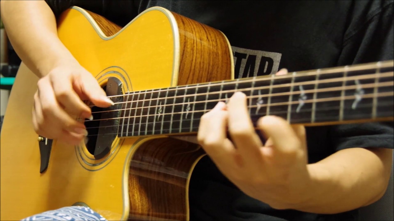 Michael Jackson, Justin Timberlake - Love Never Felt So Good - Acoustic Guitar Cover - (Fingerstyle)