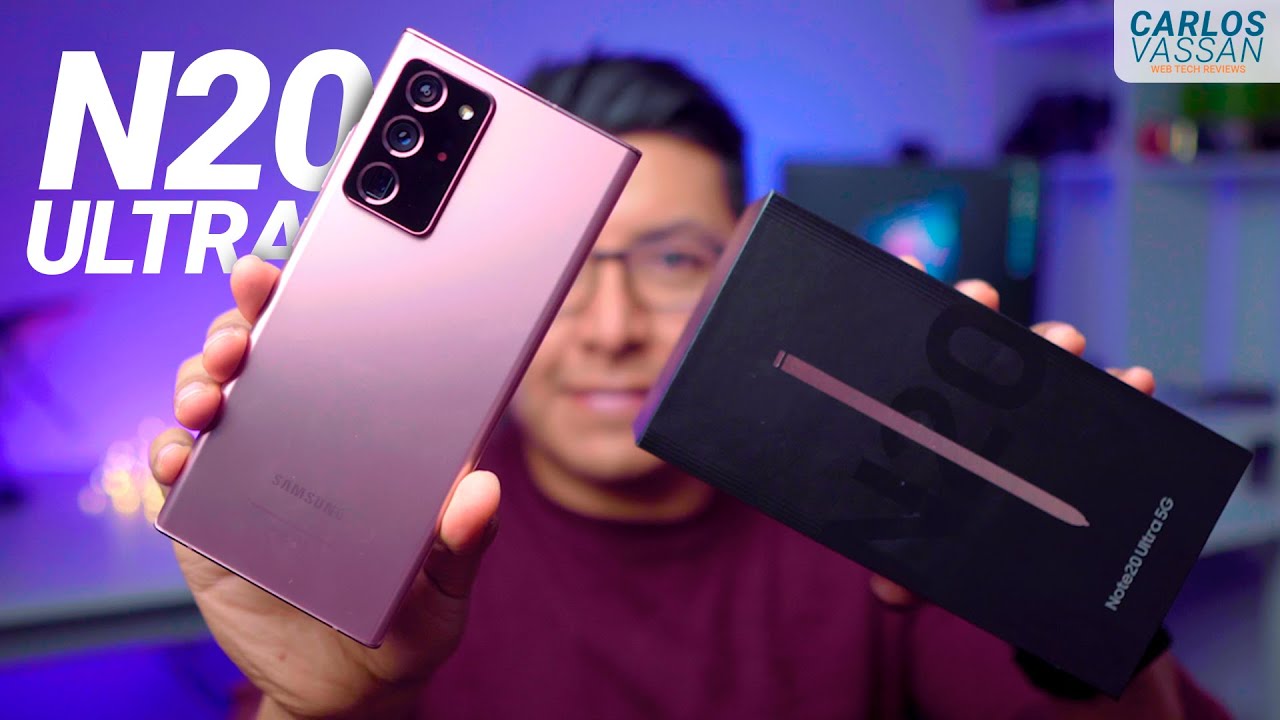 Galaxy Note 20 ULTRA  |   El más potente de la Historia: Unboxing en Español