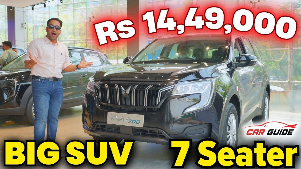 BIG 7 SEATER SUV 🤯 Mahindra XUV700 MX Variant 🔥 Base Model 🔥 XUV700 Facelift ?