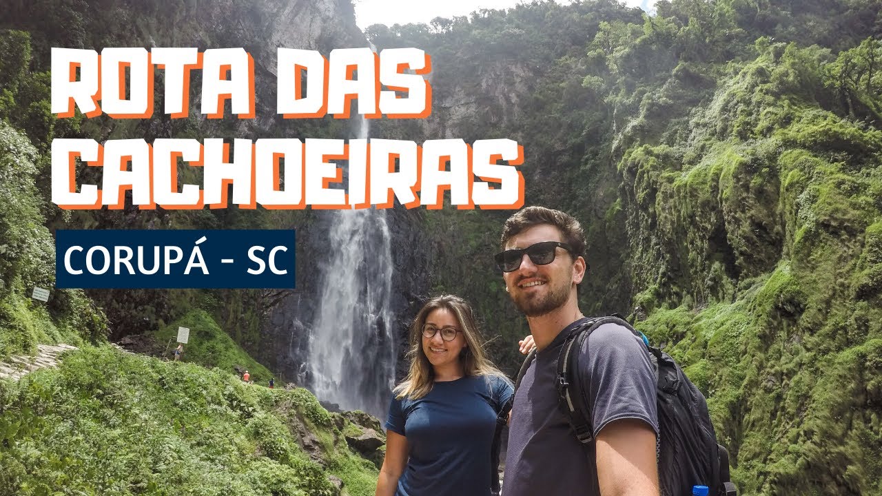 A impressionante ROTA DAS CACHOEIRAS, em Corupá!