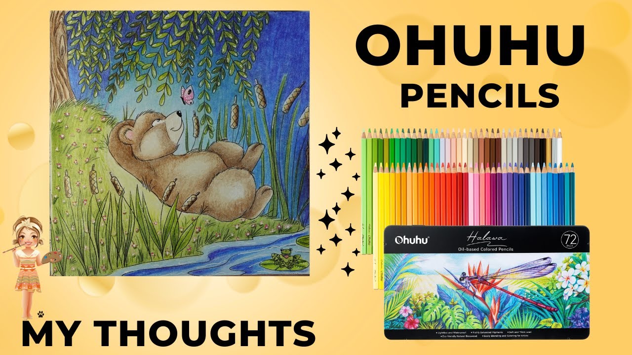 Ohuhu Colored Pencil Review | My Thoughts