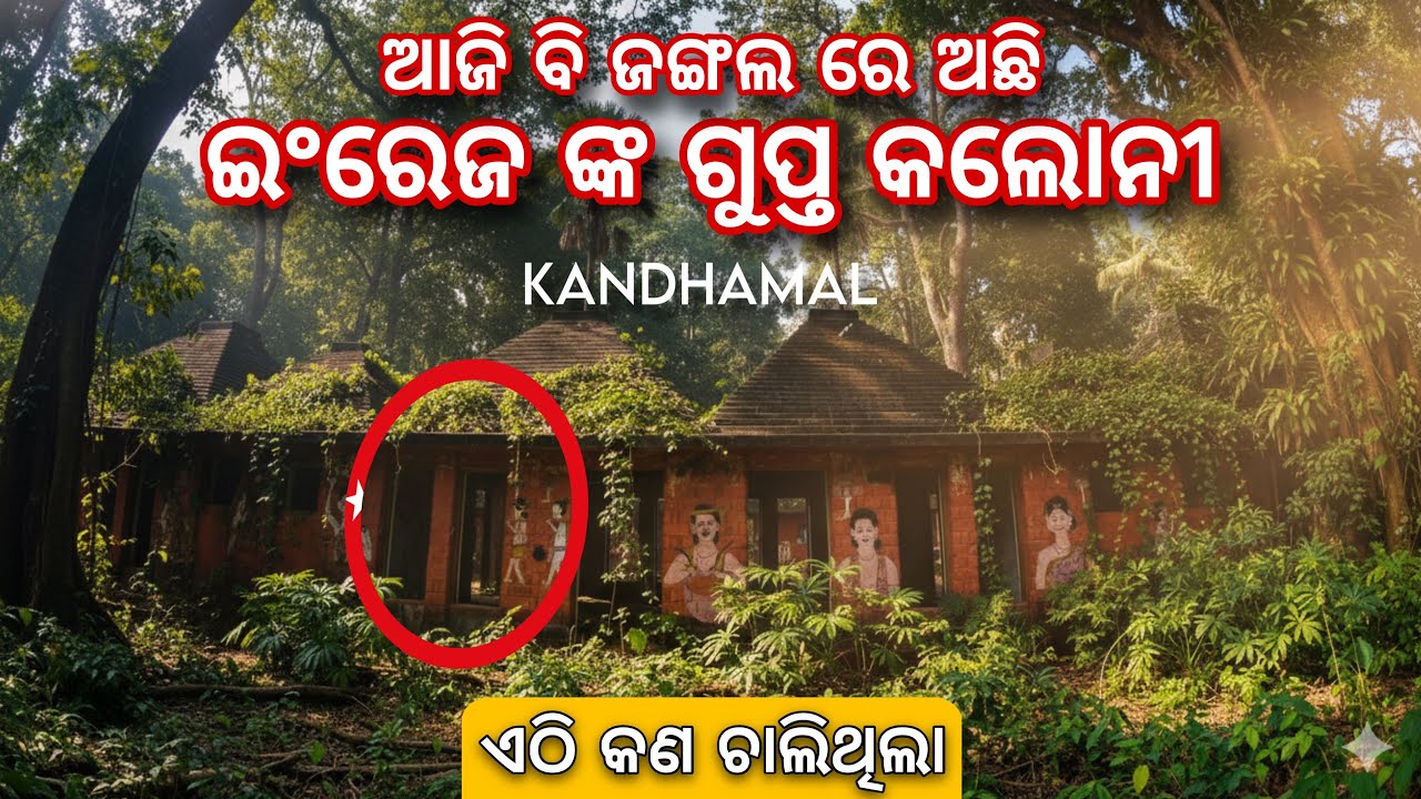 ମିଳିଲା ଇଂରେଜ ଙ୍କ ଗୁପ୍ତ କଲୋନୀ | mysterious colony SASA , ODISHA Odiavlogs #nsarojvlogs 