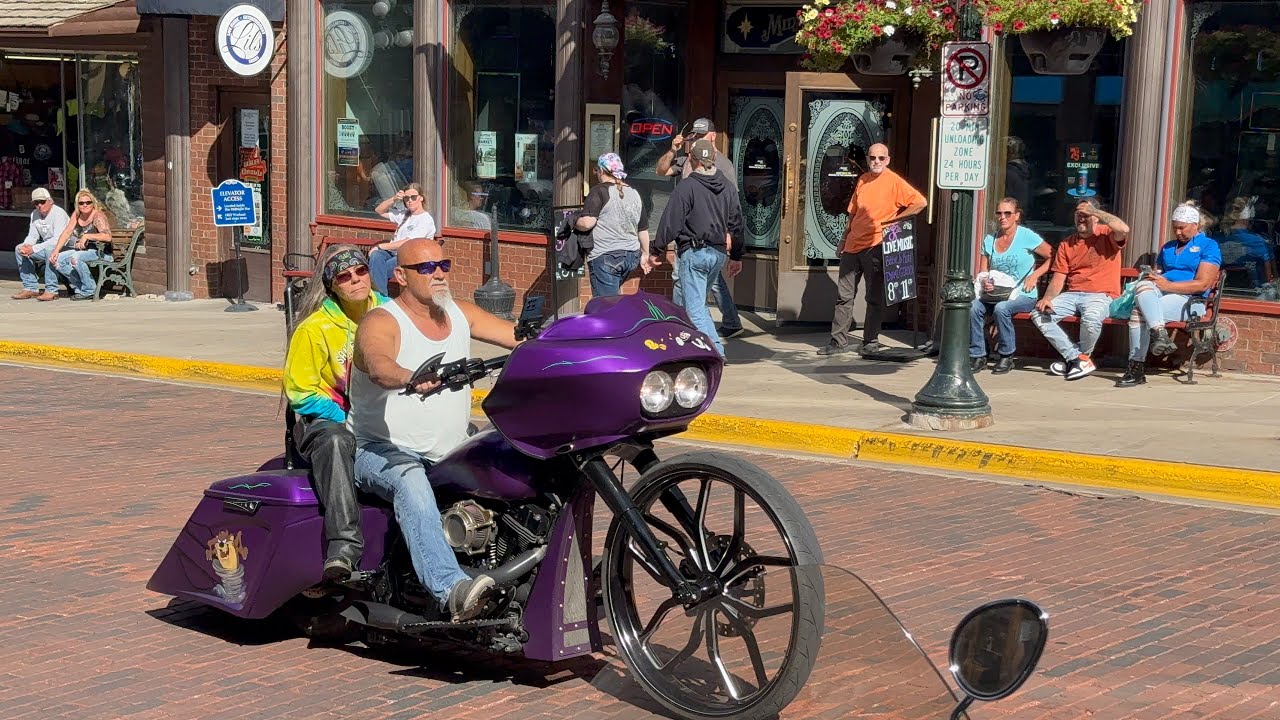 Sturgis 2025: Bikers and Rally attendees in Deadwood!