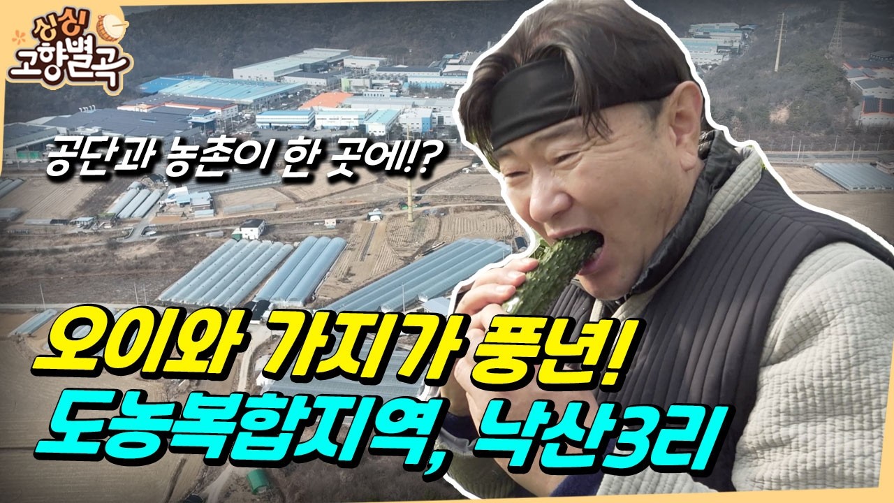마을 지형이 가마솥 모양!? 도농복합지역 '낙산3리'는 어떤 곳일까?
